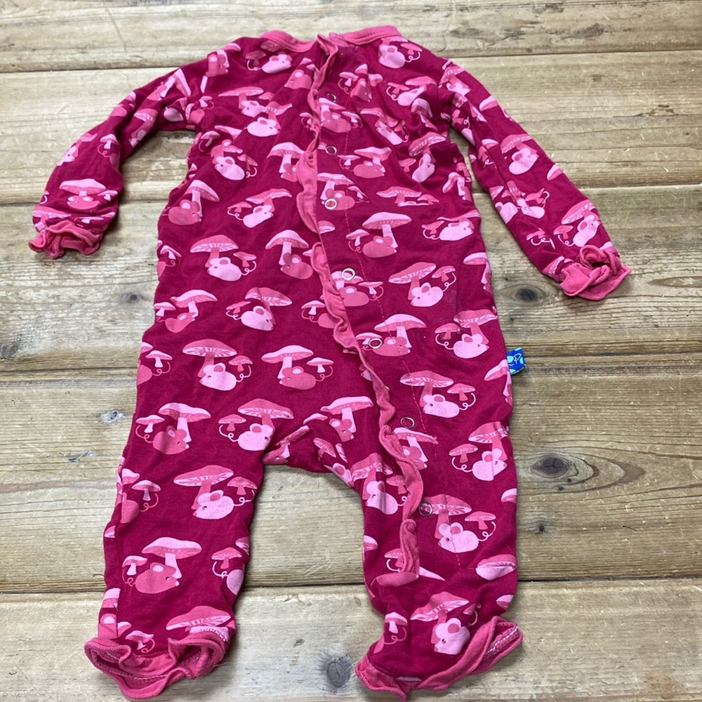 Kickee pants baby coverall.
